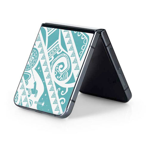 Disney Princess Moana Pattern Galaxy Z Flip5 5G Skin